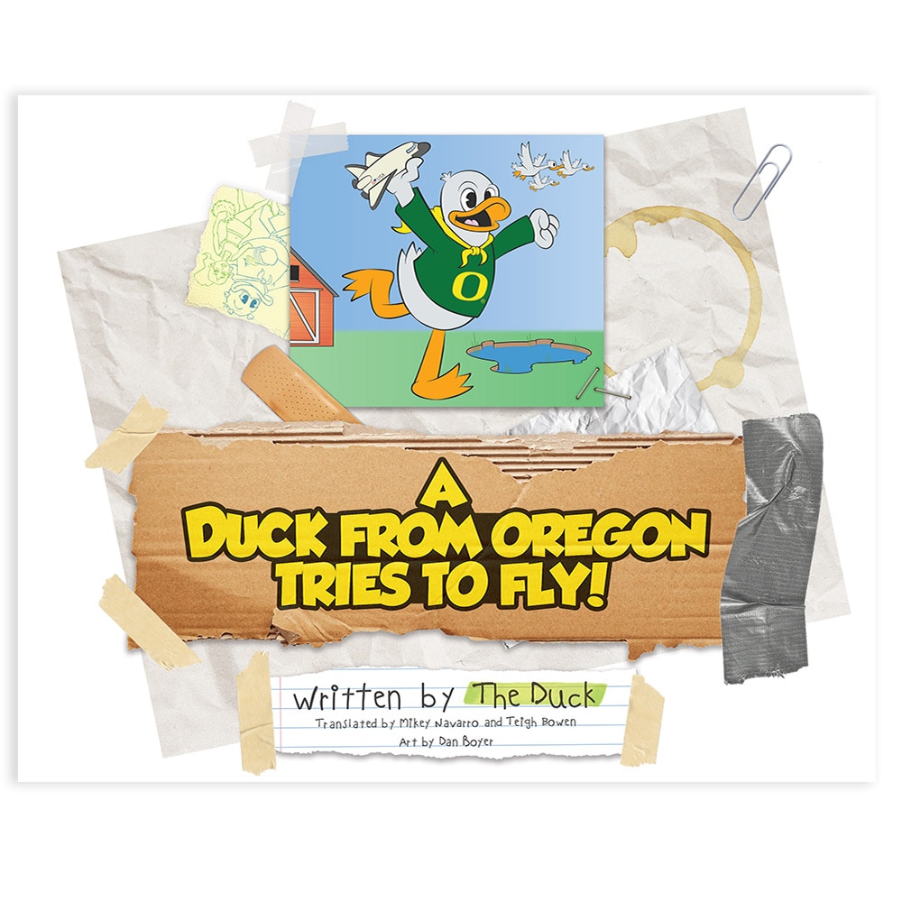 A Duck from Oregon Tries to Fly!