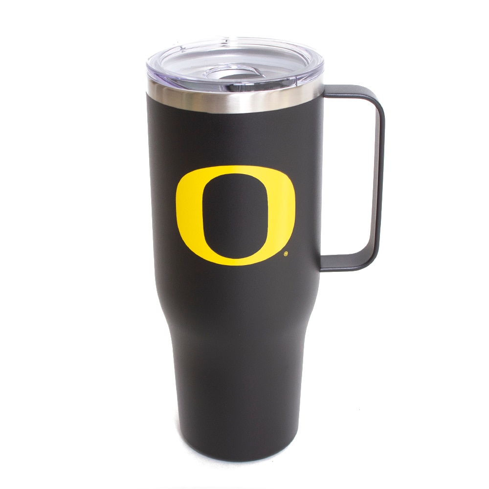 Black 40oz Tumbler With Handle