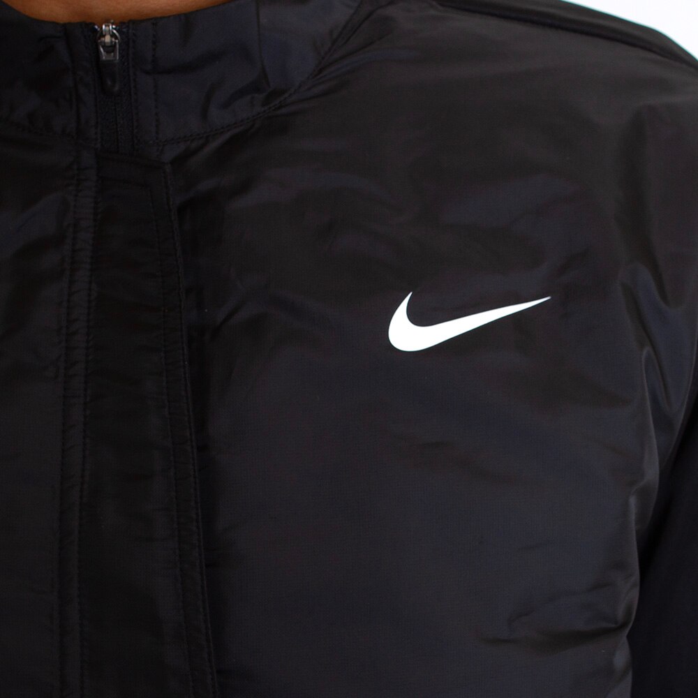 Black Nike Golf TF ADV Water Resistant 23 Green O Wings 1/4-Zip