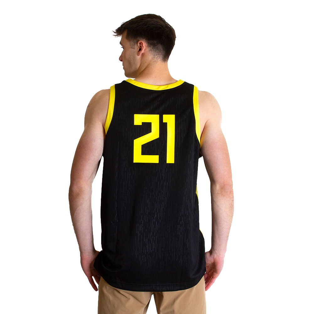 #21 Oregon Ducks Nike Youth Team Replica Basketball Jersey - Black