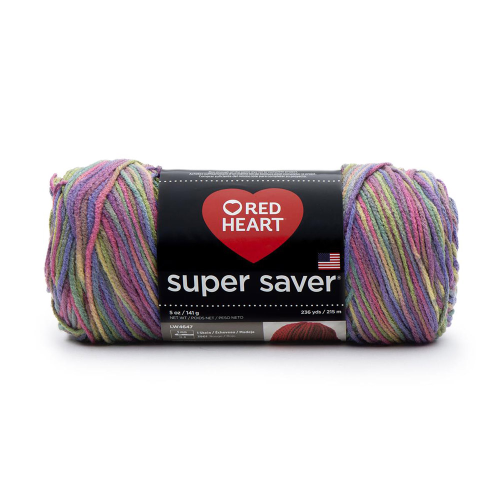 Red Heart Super Saver Yarn-Green Tones