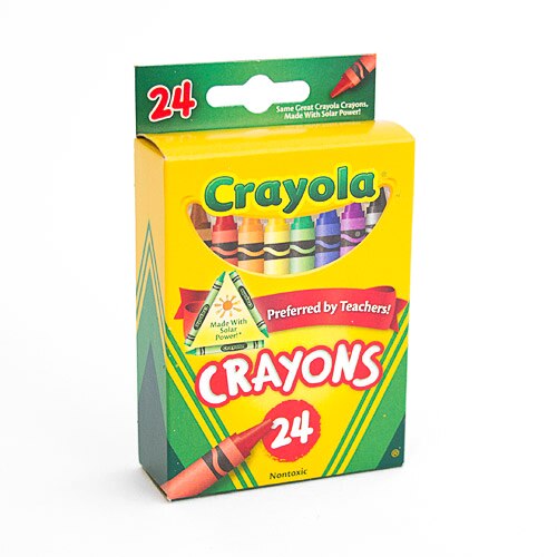 Crayola Classic Color Crayons Tuck Box - 24 pack