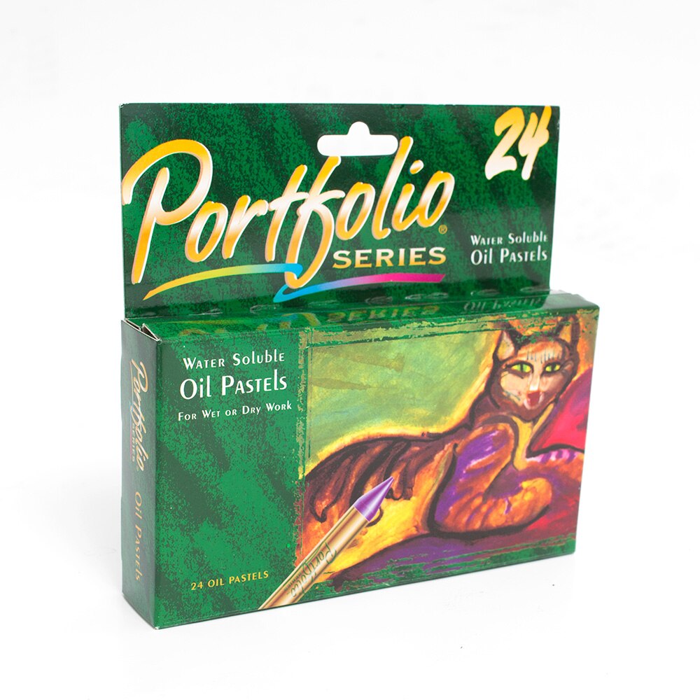  Crayola Portfolio Series Oil Pastels, Water Soluble