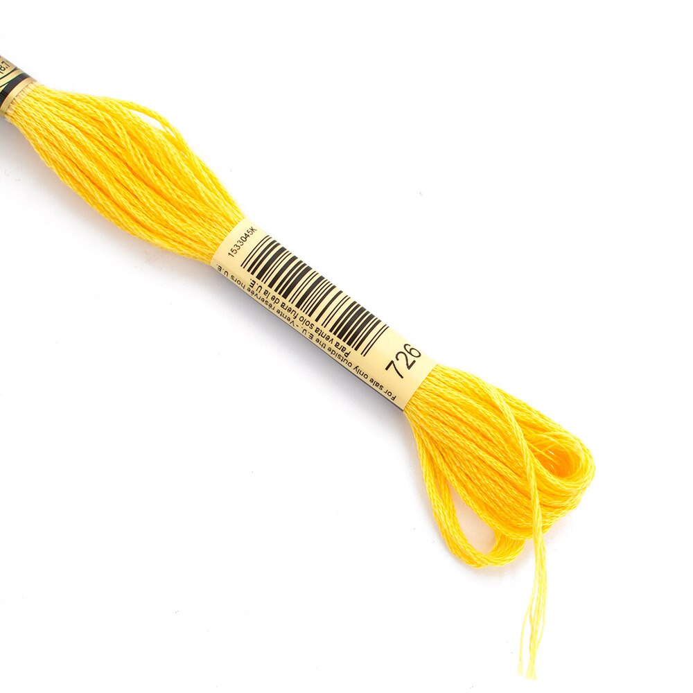 DMC® 6 Strand Embroidery Floss, Yellow