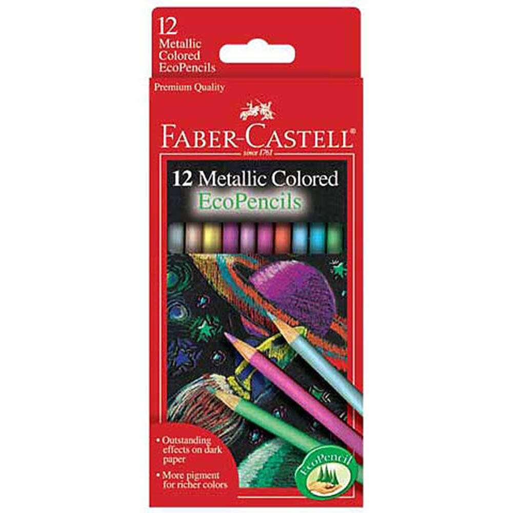 Faber-Castell - Jumbo Beeswax Crayon - 12-Color Set 