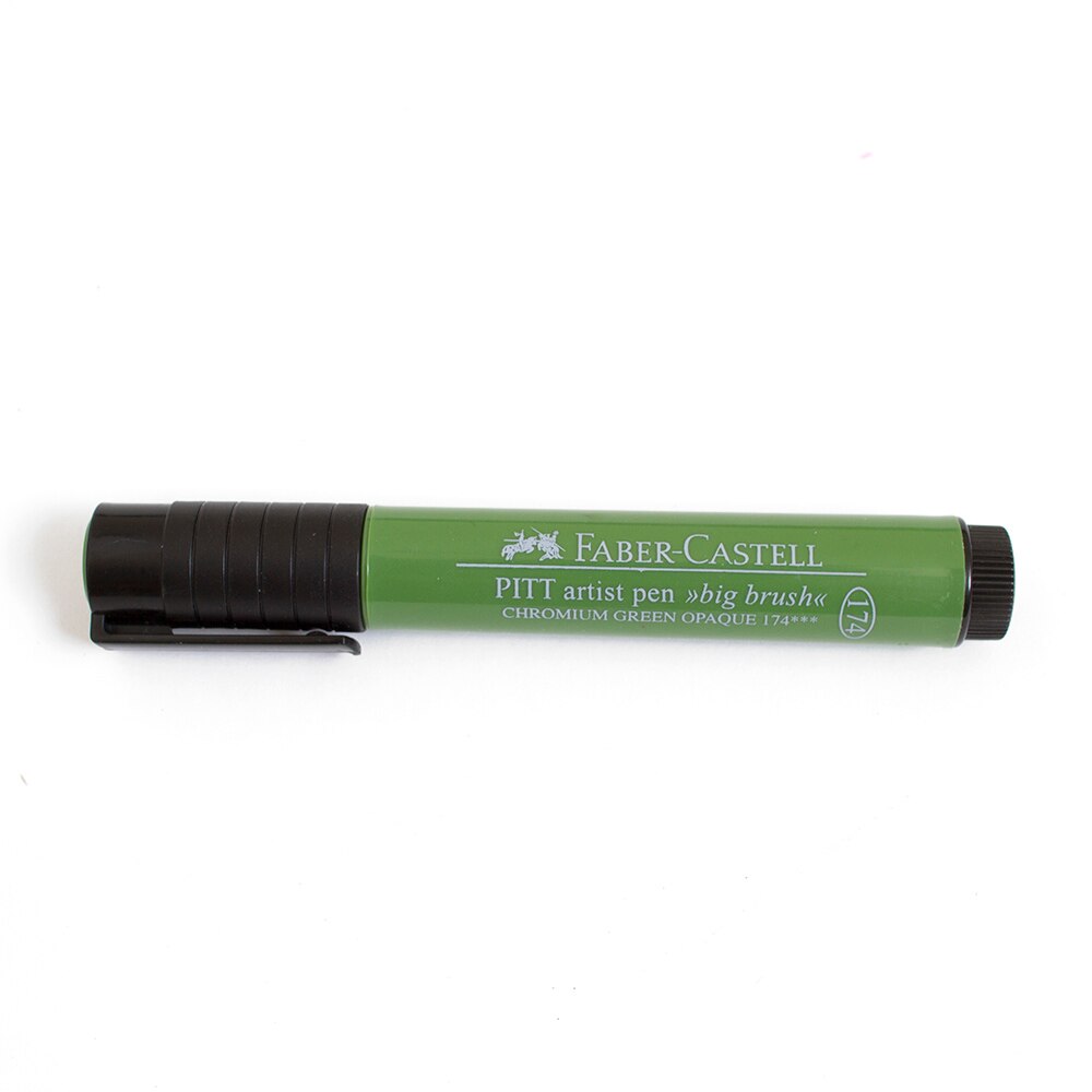 Faber Castell : Pitt Artists Brush Pen : Chro.Green Opaque