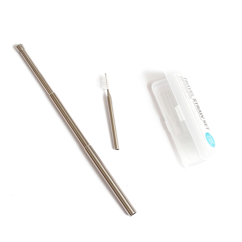 Kikkerland : Travel Straw Set