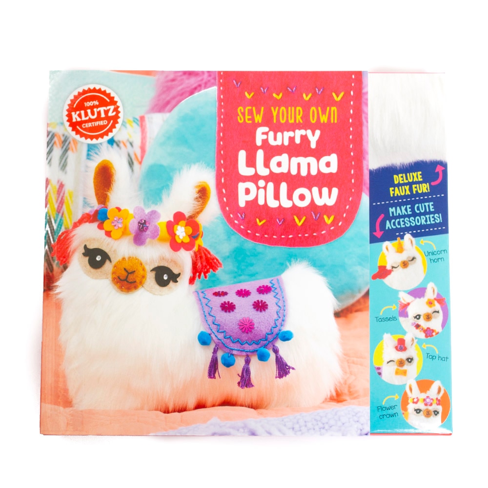 Klutz Art Kit Sew Your Own Llama Pillow