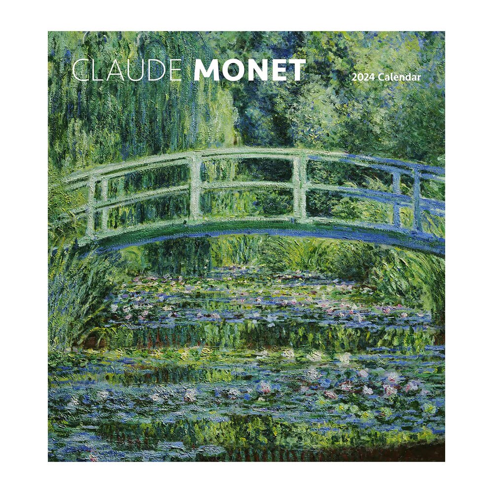 Pomegranate 2024 Wall Calendar Monet