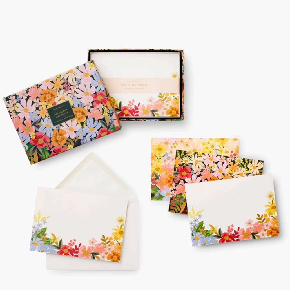 Rifle Paper Social Stationery Set Marguerite