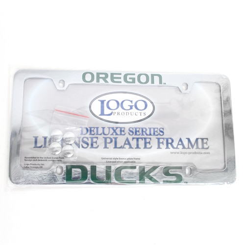 Spray Oregon Vanity Metal License Plate Frame 