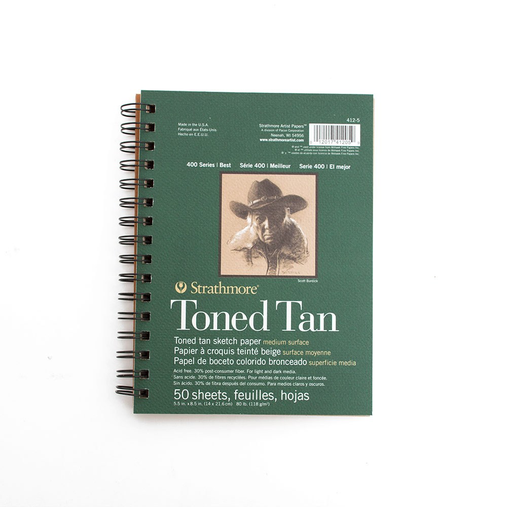 Mod La Vie Toned Sketch Pad, Tan Sketch Paper, 80 Sheets (160  Pages), Tan Drawing Paper, Sketchbook with Toned Tan Paper, Sketchpad Tan  Pages Sketchbook, 8.5 inch x 9 inch Spiral