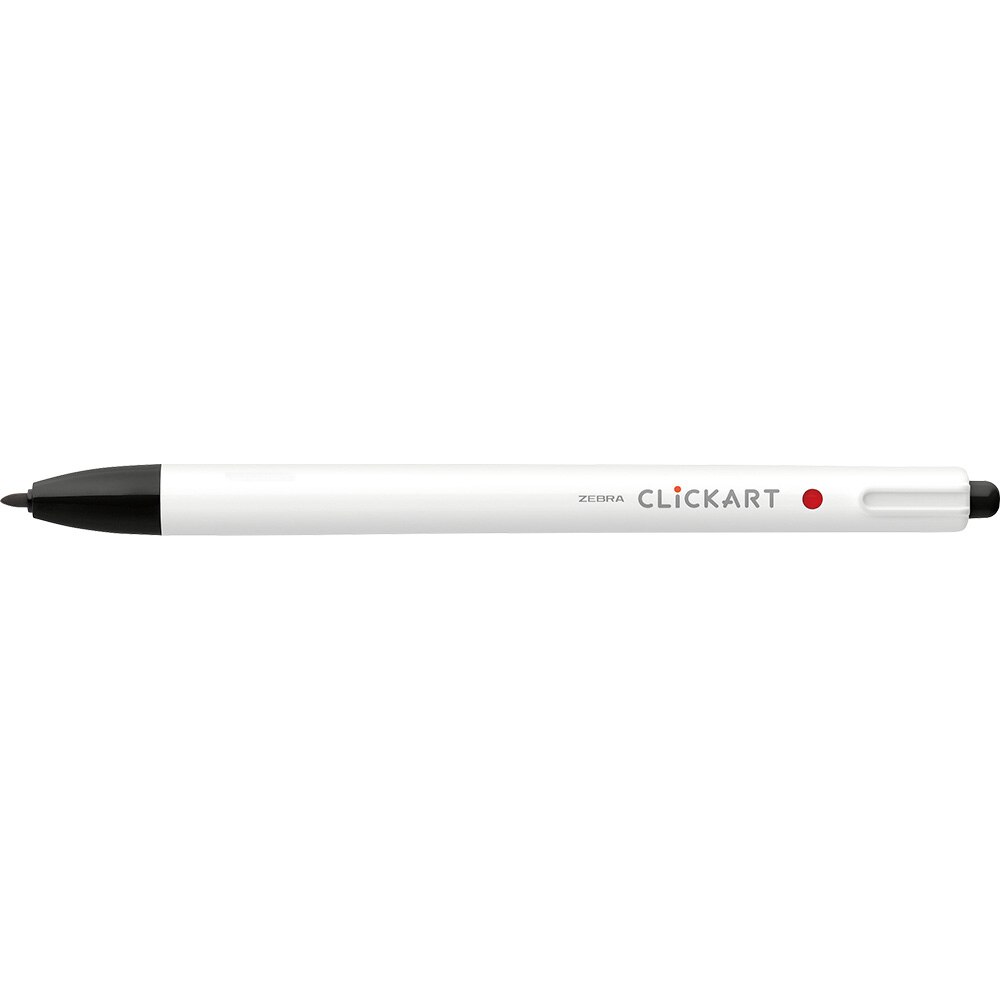 Zebra ClickArt Retractable Marker Pen 0.6mm